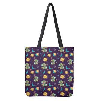 Cute Cartoon Pisces Pattern Print Tote Bag | Newhawaiianshirts CA