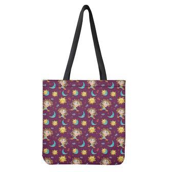 Cute Cartoon Sagittarius Pattern Print Tote Bag | Newhawaiianshirts AU