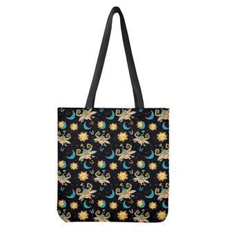 Cute Cartoon Taurus Pattern Print Tote Bag | Newhawaiianshirts AU