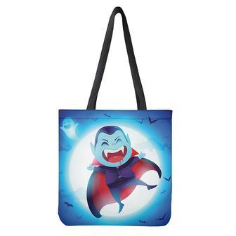 Cute Dracula Print Tote Bag | Newhawaiianshirts