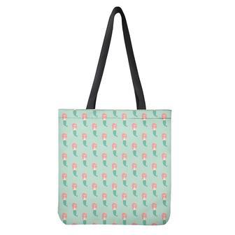 Cute Mermaid Pattern Print Tote Bag | Newhawaiianshirts CA