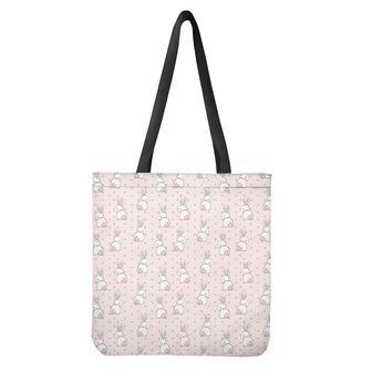 Cute Rabbit Pattern Print Tote Bag | Newhawaiianshirts UK