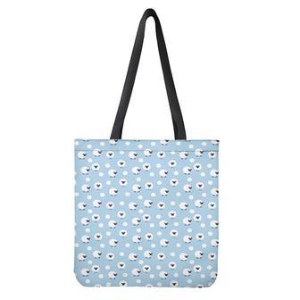 Cute Sheep Pattern Print Tote Bag | Newhawaiianshirts