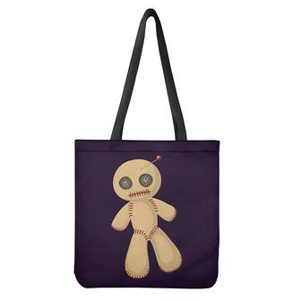 Cute Voodoo Doll Print Tote Bag | Newhawaiianshirts UK