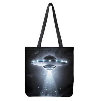 Dark Night Ufo Print Tote Bag | Newhawaiianshirts DE