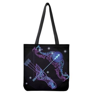 Dark Sagittarius Zodiac Sign Print Tote Bag | Newhawaiianshirts UK