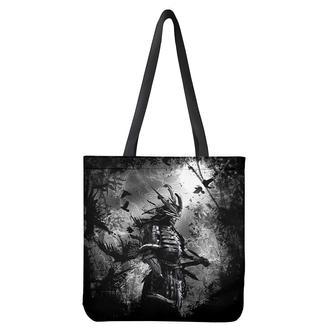 Dark Samurai Warrior Print Tote Bag | Newhawaiianshirts AU