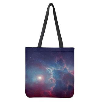 Dark Universe Galaxy Deep Space Print Tote Bag | Newhawaiianshirts UK