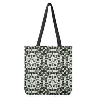 Dartboard Cartoon Pattern Print Tote Bag | Newhawaiianshirts UK