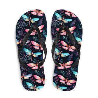 Dragonfly Summer Flip Flops | Newhawaiianshirts