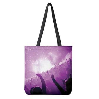 Edm Party In Nightclub Print Tote Bag | Newhawaiianshirts AU