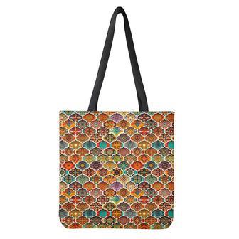 Ethnic Mandala Bohemian Pattern Print Tote Bag | Newhawaiianshirts UK