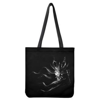 Evil Samurai Mask Print Tote Bag | Newhawaiianshirts