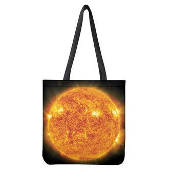 Flaming Sun Print Tote Bag | Newhawaiianshirts