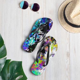 Flip Flops Vaporwave Print Unisex | Newhawaiianshirts UK