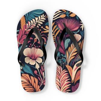 Floral Flip-Flops Beach Retro. | Newhawaiianshirts CA