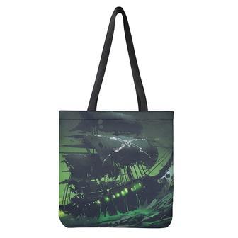 Flying Dutchman Ghost Pirate Ship Print Tote Bag | Newhawaiianshirts DE