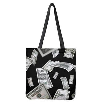 Flying Usd Print Tote Bag | Newhawaiianshirts