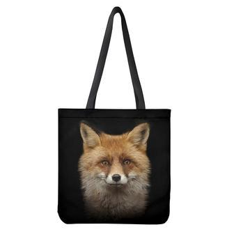 Fox Portrait Print Tote Bag | Newhawaiianshirts AU