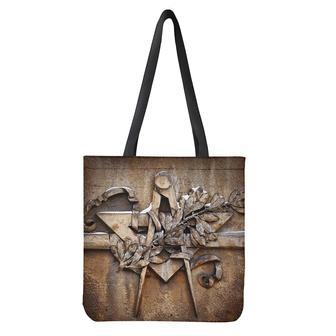 Freemasonry Emblem Print Tote Bag | Newhawaiianshirts AU