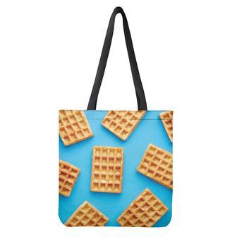 Fresh Waffles Print Tote Bag | Newhawaiianshirts