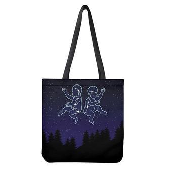 Gemini Constellation Print Tote Bag | Newhawaiianshirts AU