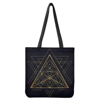 Geometric Pyramid Print Tote Bag | Newhawaiianshirts