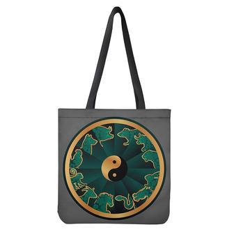 Green And Gold Chinese Zodiac Print Tote Bag | Newhawaiianshirts DE