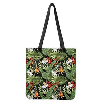 Hawaii Tropical Plants Pattern Print Tote Bag | Newhawaiianshirts