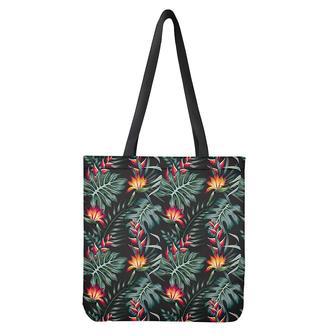 Hawaiian Tropical Plants Pattern Print Tote Bag | Newhawaiianshirts CA