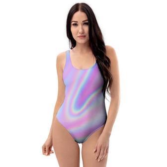 Holographic One Piece Swimsuite | Newhawaiianshirts CA