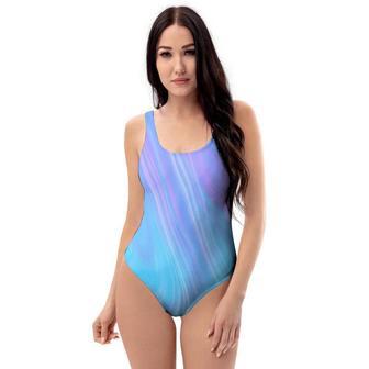 Holographic Print One Piece Swimsuite | Newhawaiianshirts CA