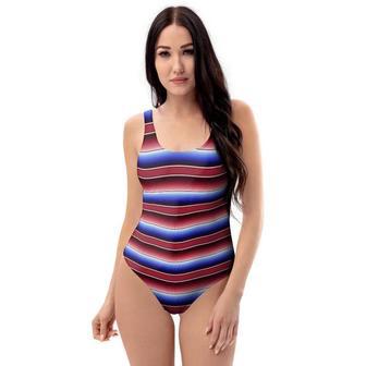 Mexican Baja Print One Piece Swimsuite | Newhawaiianshirts AU