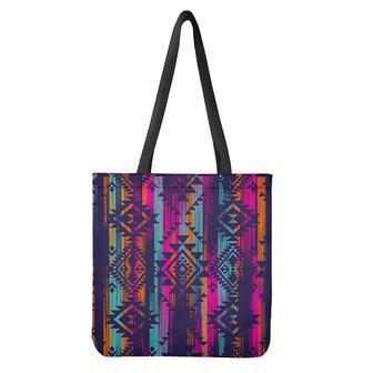 Native Tribal Aztec Pattern Print Tote Bag | Newhawaiianshirts DE