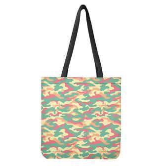 Pastel Camouflage Print Tote Bag | Newhawaiianshirts DE