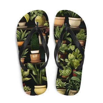 Plants Flip-Flops | Newhawaiianshirts DE