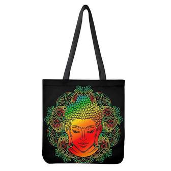 Reggae Buddha Print Tote Bag | Newhawaiianshirts DE