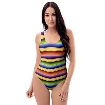 Serape Baja One Piece Swimsuite | Newhawaiianshirts CA