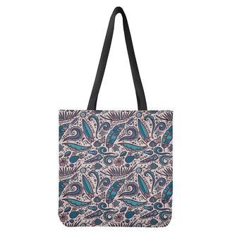 Summer Surfing Pattern Print Tote Bag | Newhawaiianshirts UK