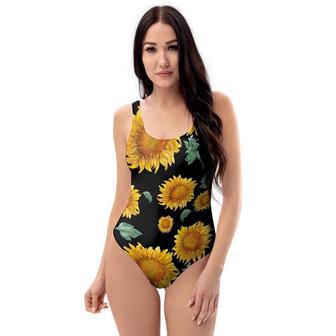 Sunflower One Piece Swimsuite | Newhawaiianshirts UK