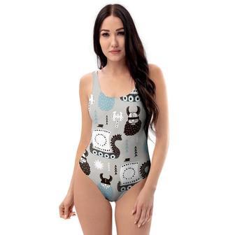 Viking Drakkar Valhalla One Piece Swimsuite | Newhawaiianshirts