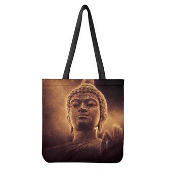 Vintage Buddha Statue Print Tote Bag | Newhawaiianshirts