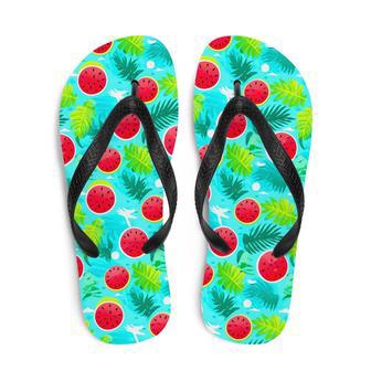 Watermelon Vibes Flip Flops | Newhawaiianshirts