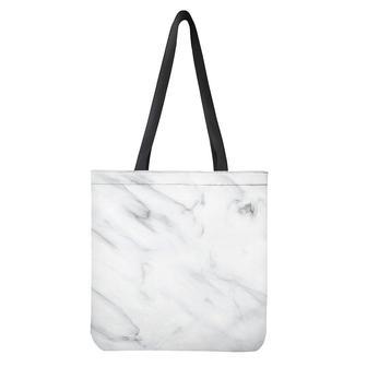 White Marble Print Tote Bag | Newhawaiianshirts DE