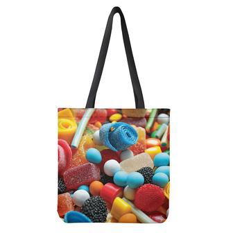 Yummy Gummy Print Tote Bag | Newhawaiianshirts