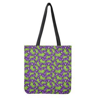 Zombie Foot Pattern Print Tote Bag | Newhawaiianshirts UK