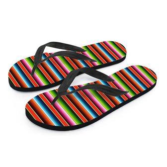 Baja Mexican Men's Flip Flops | Newhawaiianshirts CA