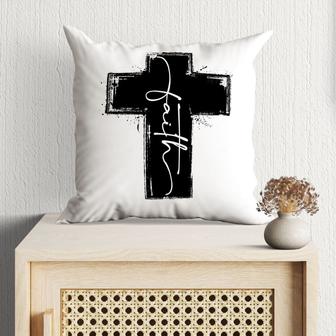 Bible Verse Pillow - Jesus Pillow - Gift For Christian - Christian Pillow - Faith Cross Pillow - Monsterry AU