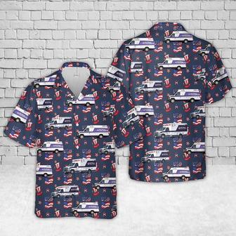 California Royal Ambulance, of July Hawaiian Shirt, Full Printed Ambulance Hawaiian Shirt | Newhawaiianshirts AU