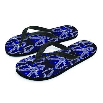 Capricorn Gothic Witch Men's Flip Flops | Newhawaiianshirts AU